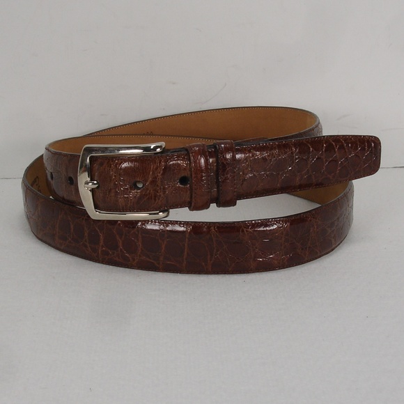 mezlan crocodile belt